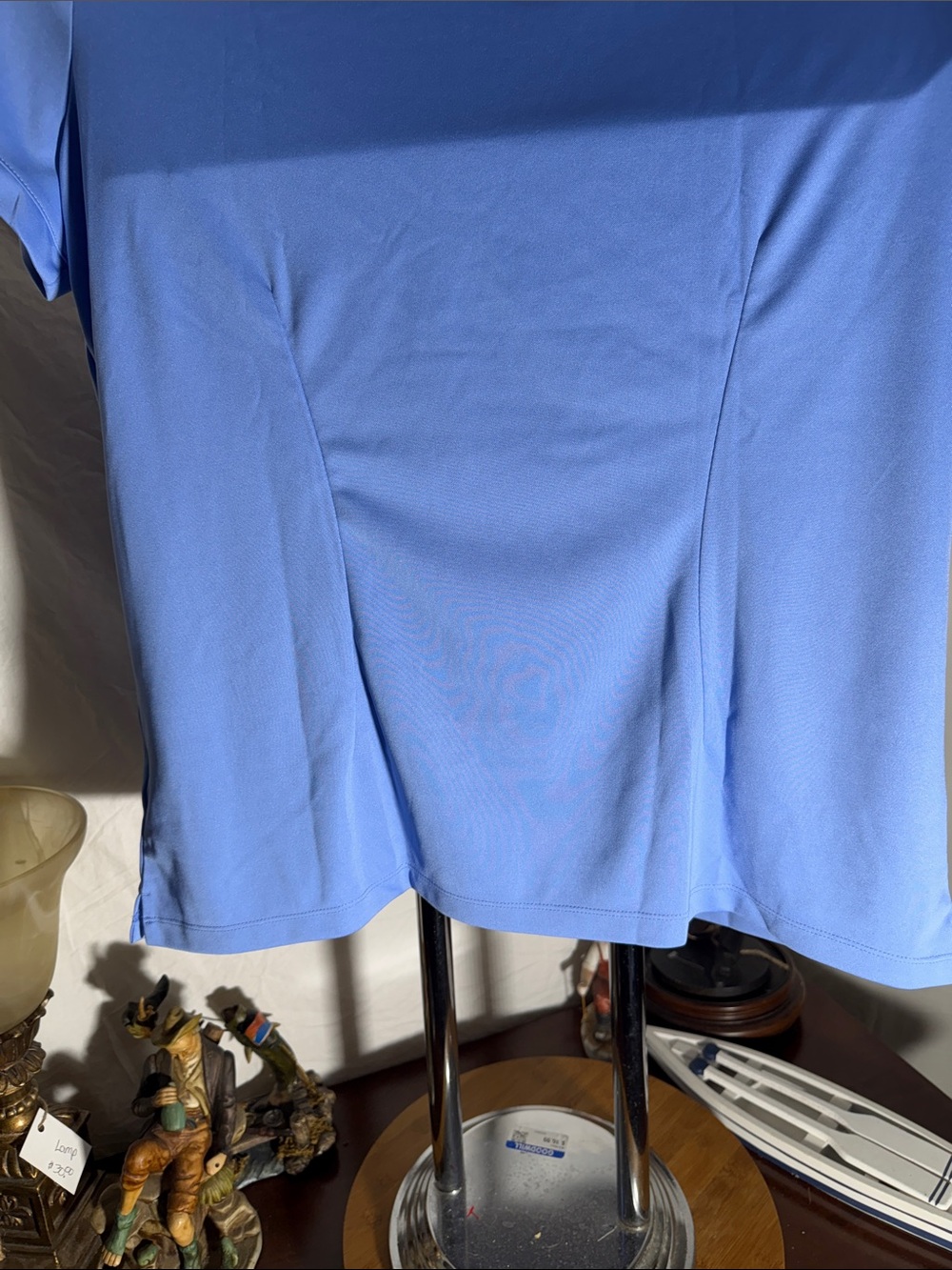Nike Women's Sky Blue Short-Sleeve Polo - Picture 7 of 7